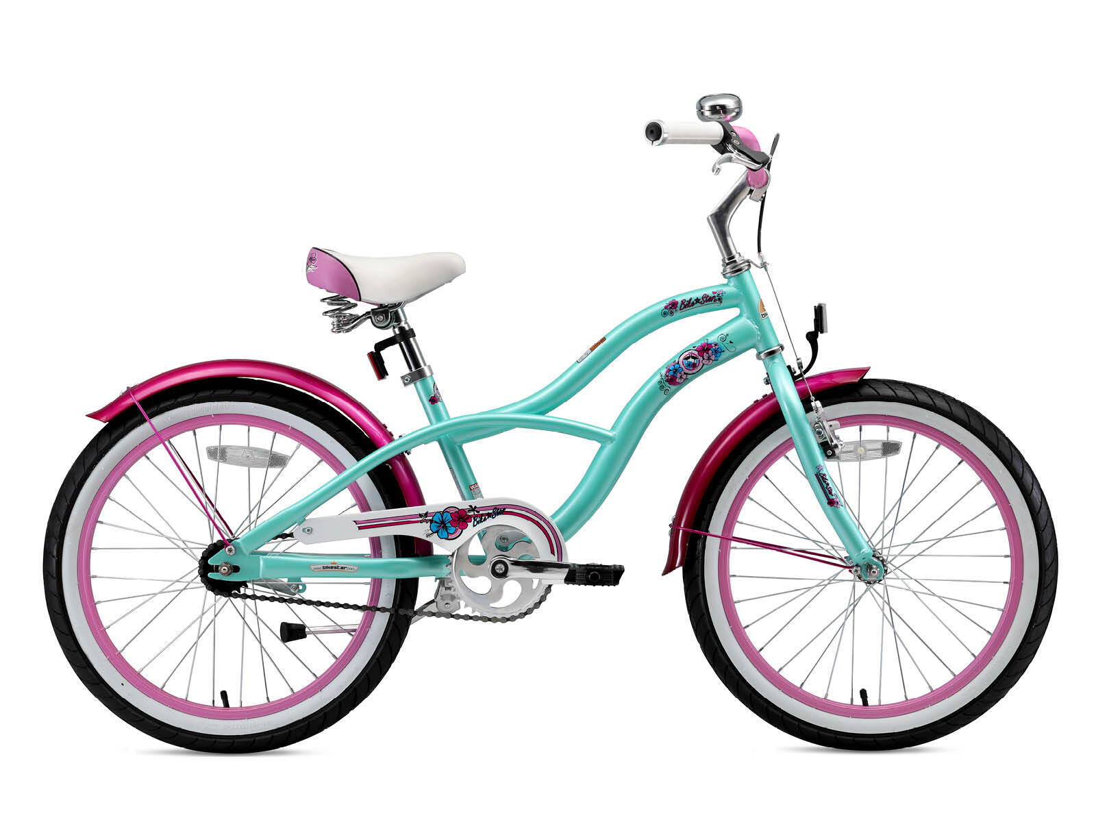 BIKESTAR Bicicletta per bambini 20 pollici dai 6 - 9 anni, Cruiser