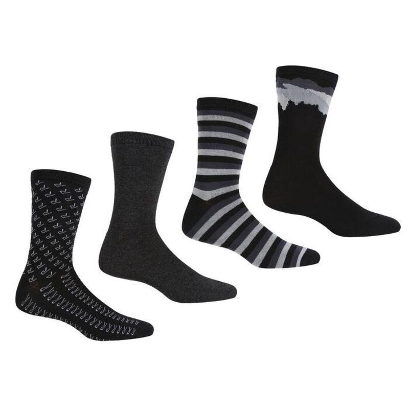 Lifestyle Homme Marche 4 paires de chaussettes