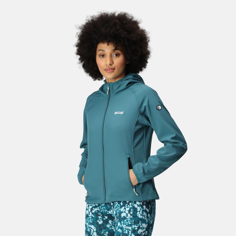 Wanderjacke Arec III Wandern/Outdoor/Trekking Damen Dragonfly Ohne Atmungsaktiv