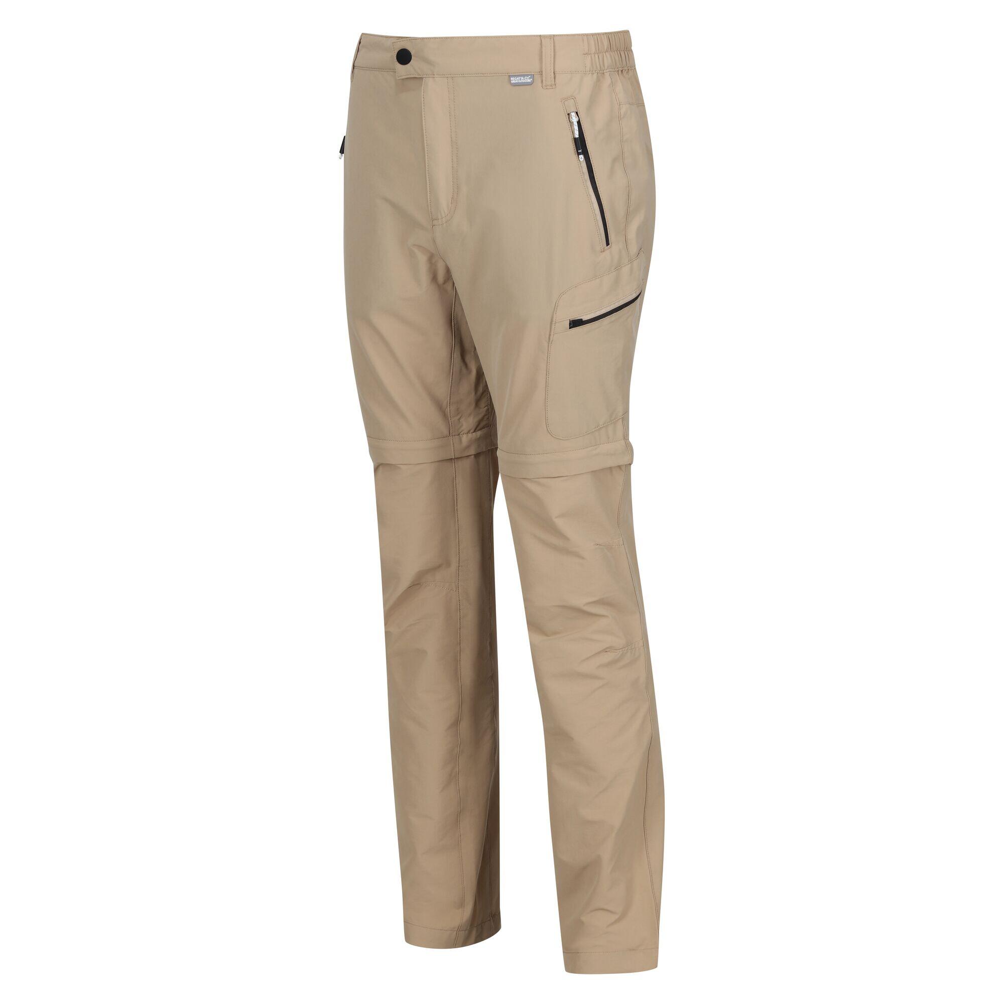 Mens Highton Walking Trousers (Oat) REGATTA Decathlon