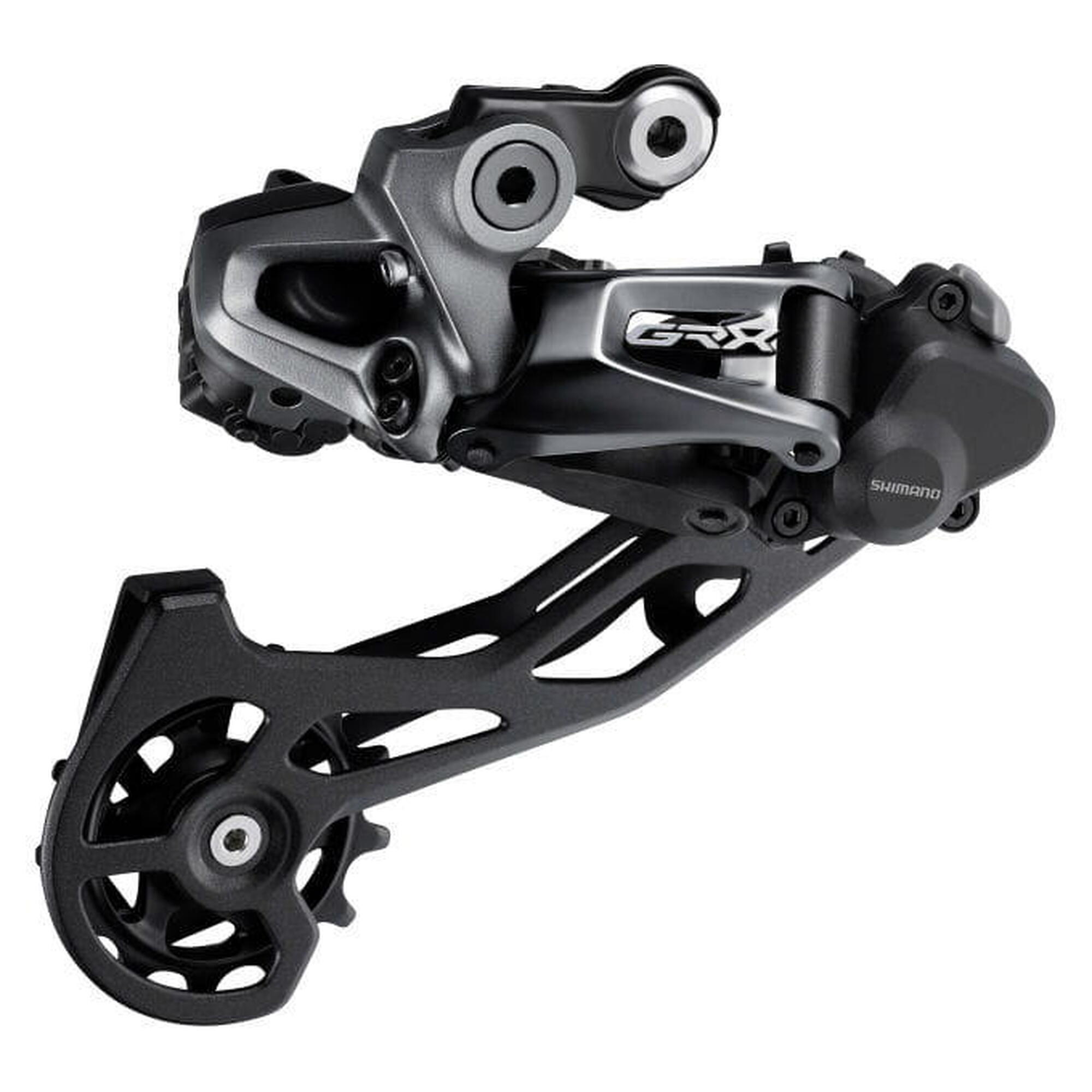 Aluminium-Schaltwerk hinten mit langem Gabelkopf Shimano GRX RD-RX815 Di2 SGS Sh