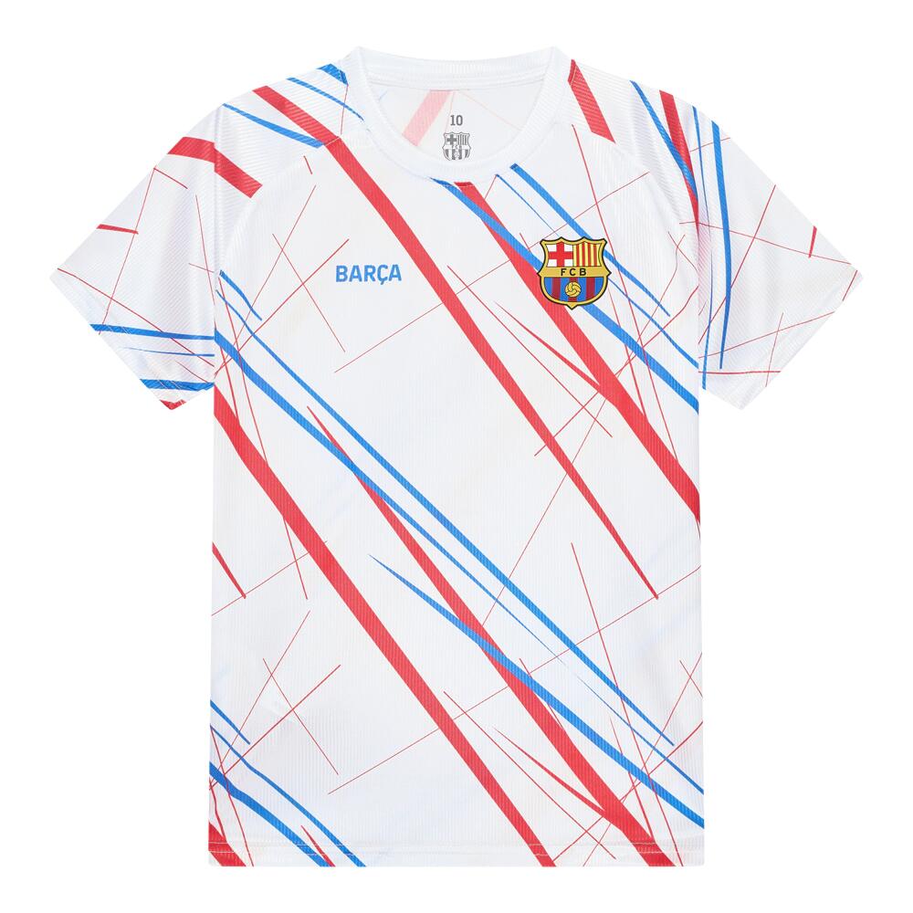 FC BARCELONA Dětský fotbalový dres FC Barcelona - Bílá
