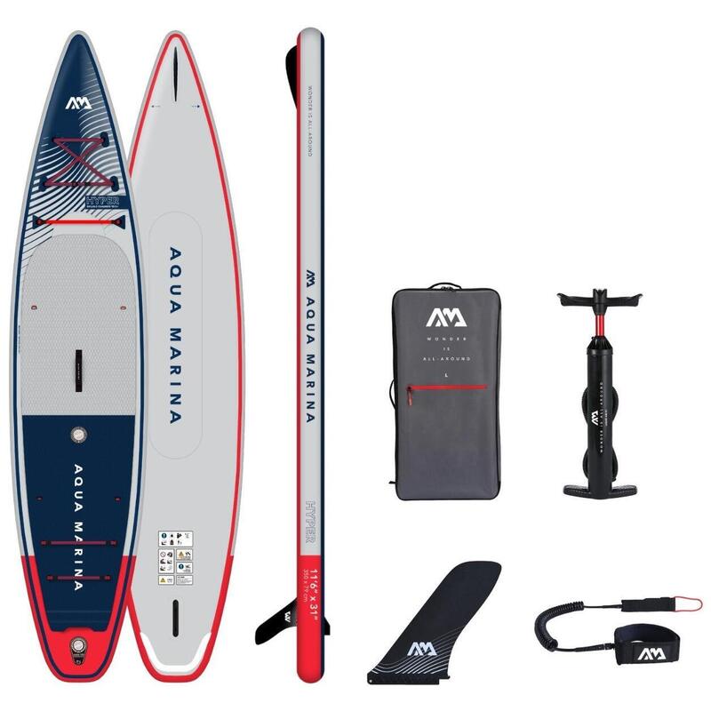 Nafukovací paddleboard AQUA MARINA Hyper 11'6''x31''x6'' NAVY