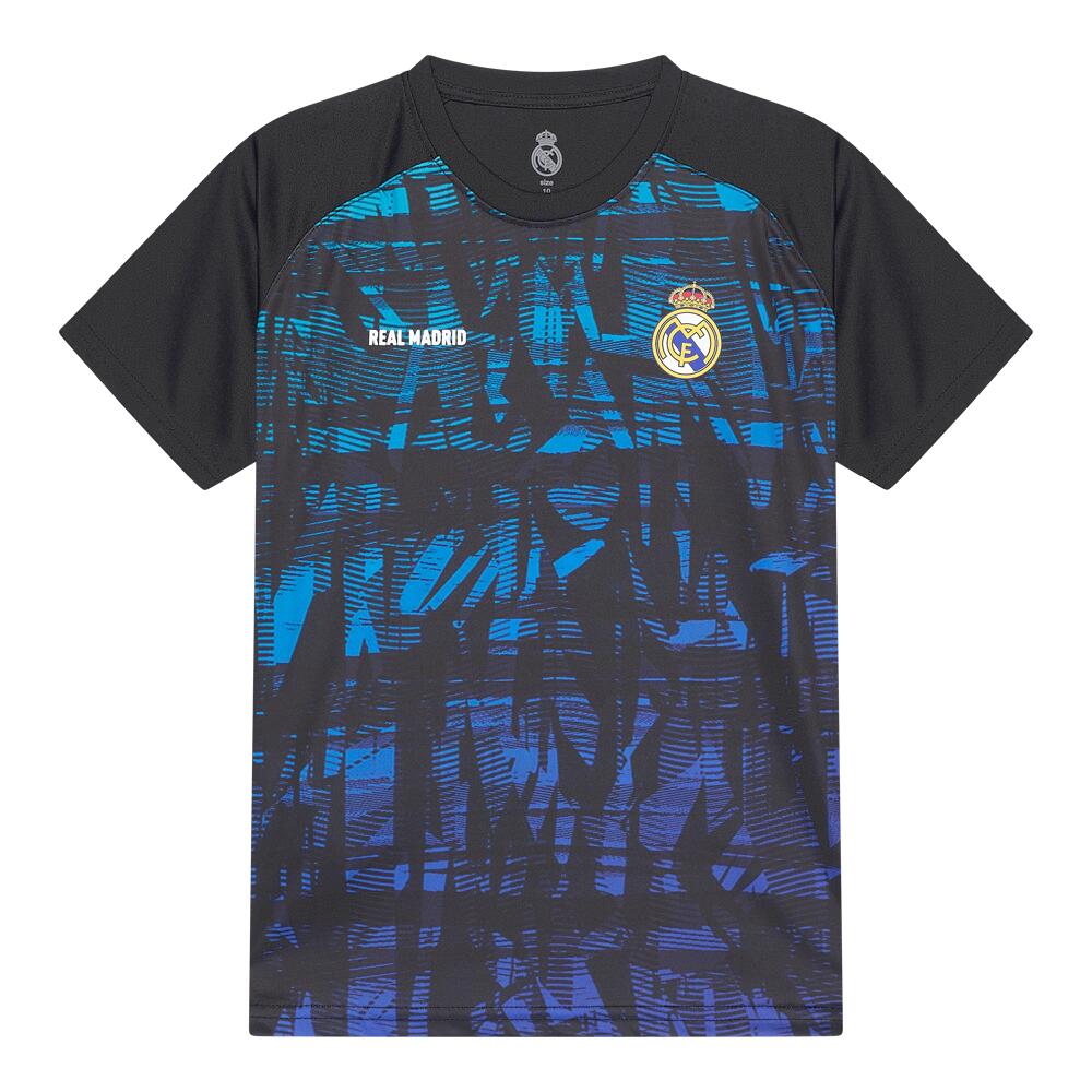 Real Madrid - Real Madrid Maillot De Football Enfants - Maillot Manches Courtes - Bleu - 4 À 6 Ans - Decathlon