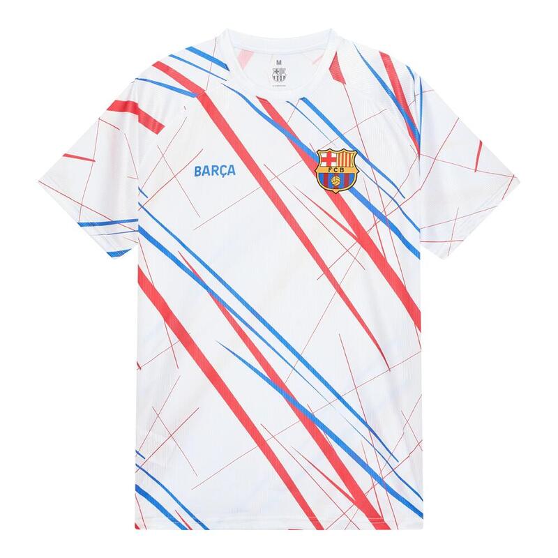 Koszulka piłkarska dla dorosłych FC Barcelona - Biała
