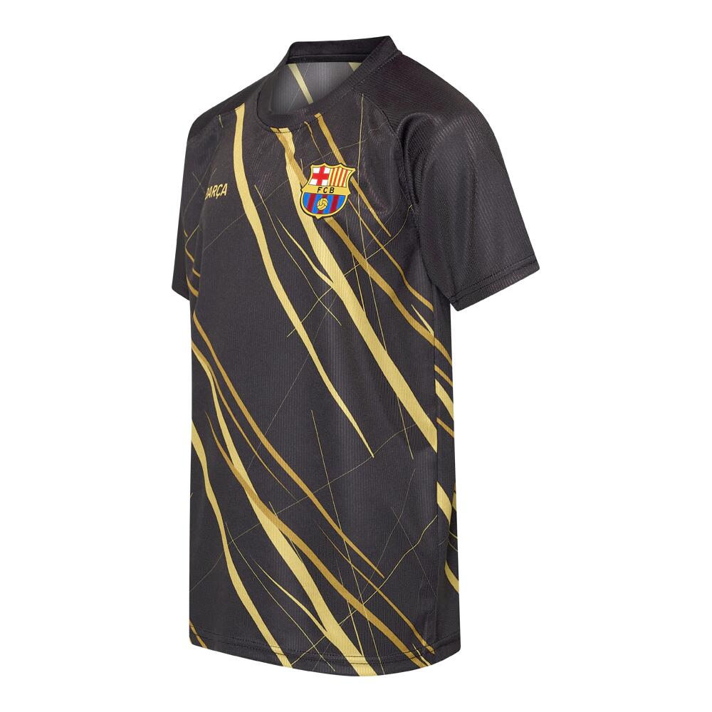 FC Barcelona Maillot de Football Enfants - Noir 3/7