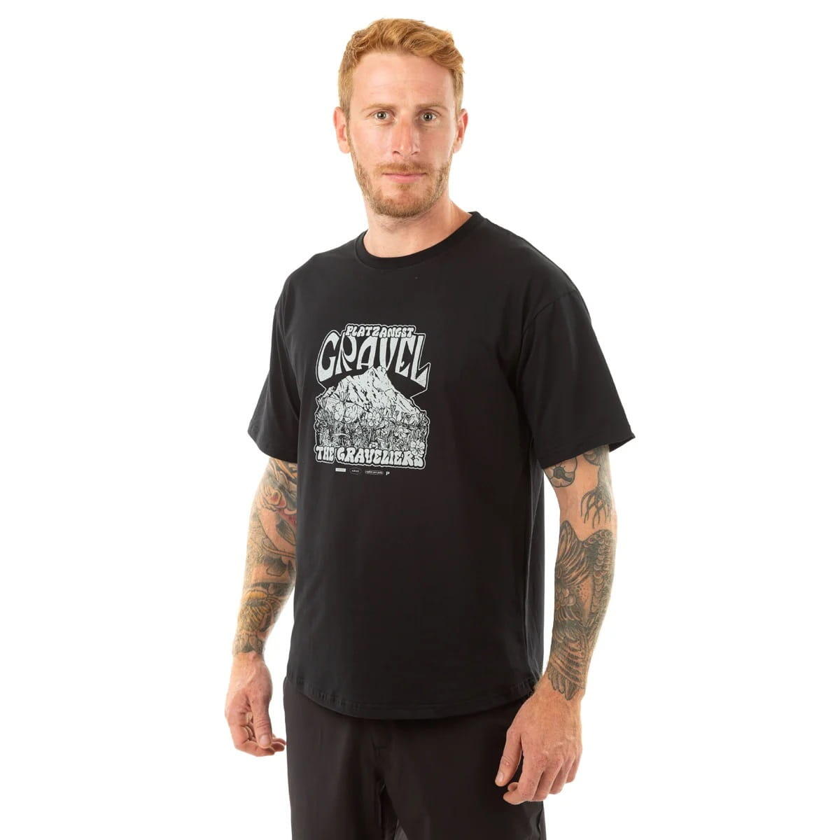 PLATZANGST T-Shirt The Graveliers Schwarz