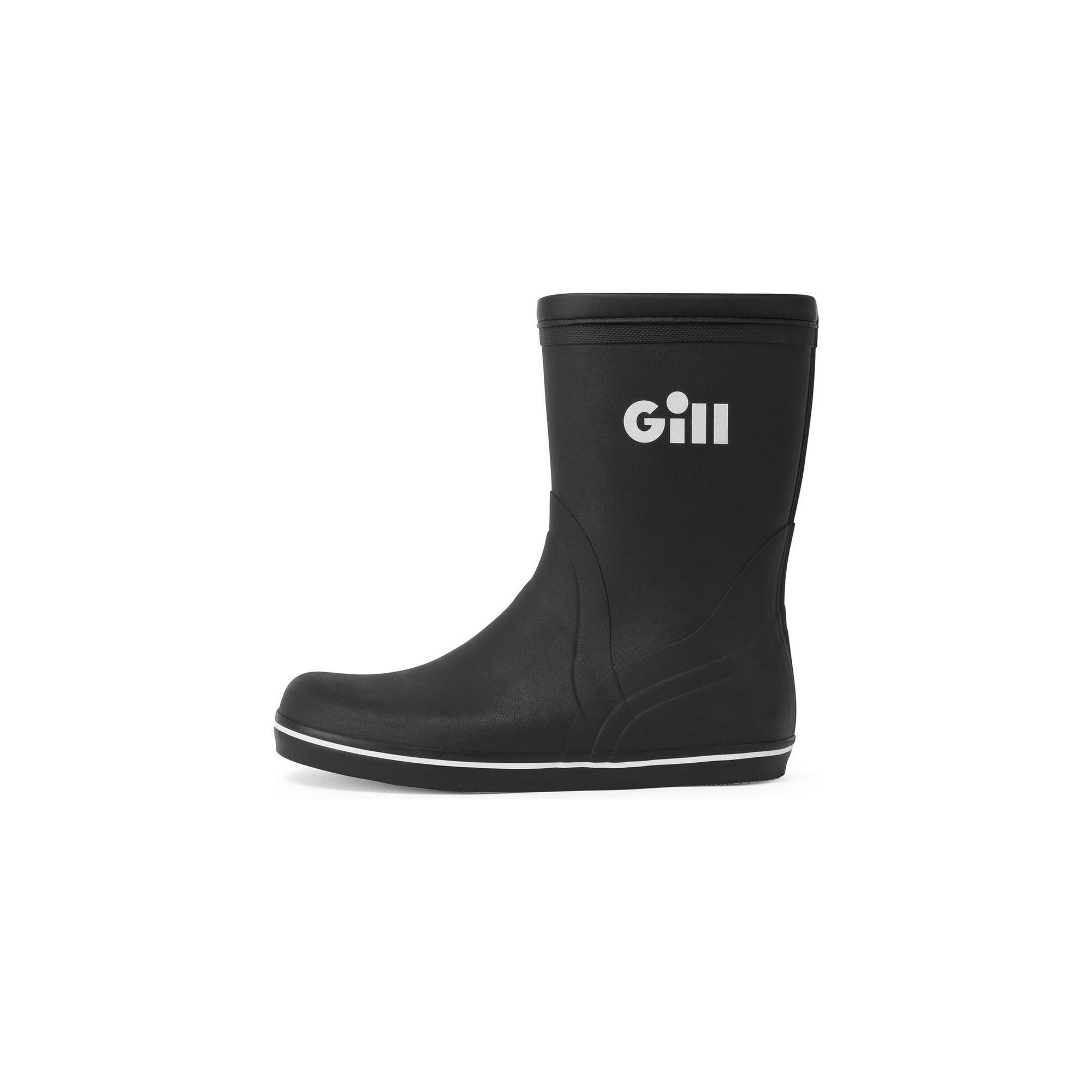 Gill - 2024 Short Cruising Sailing Boots - Chaussures Bateau - Noir - 41 - Decathlon