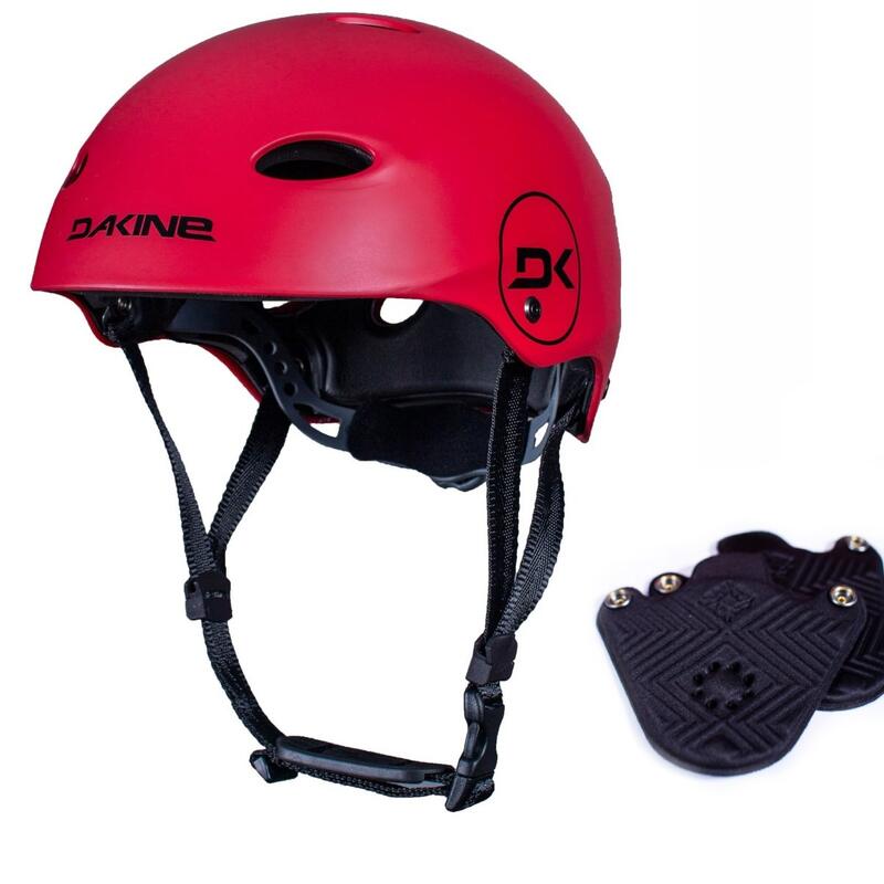 Kask Dakine Renegade Helmet Red z Nausznikami