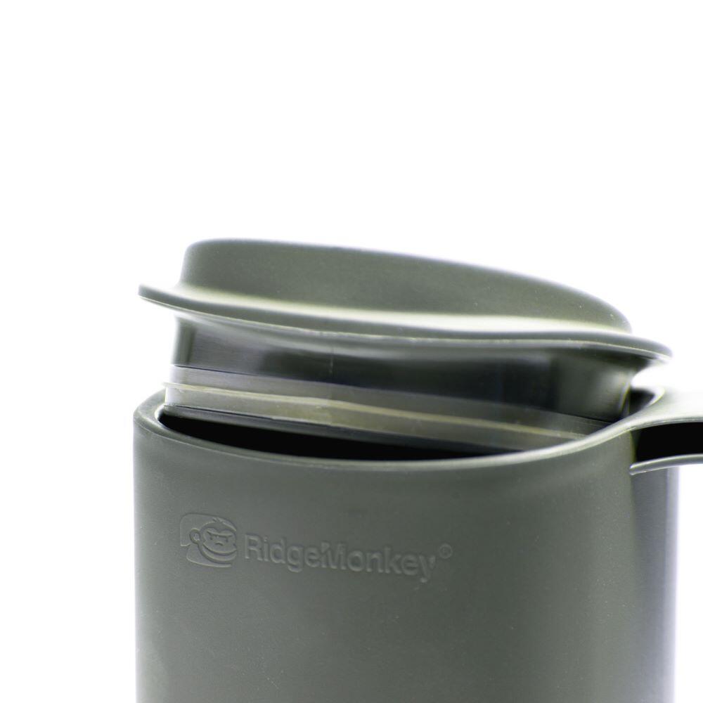 RidgeMonkey Thermo Mug Gunmetal  Green 4/6