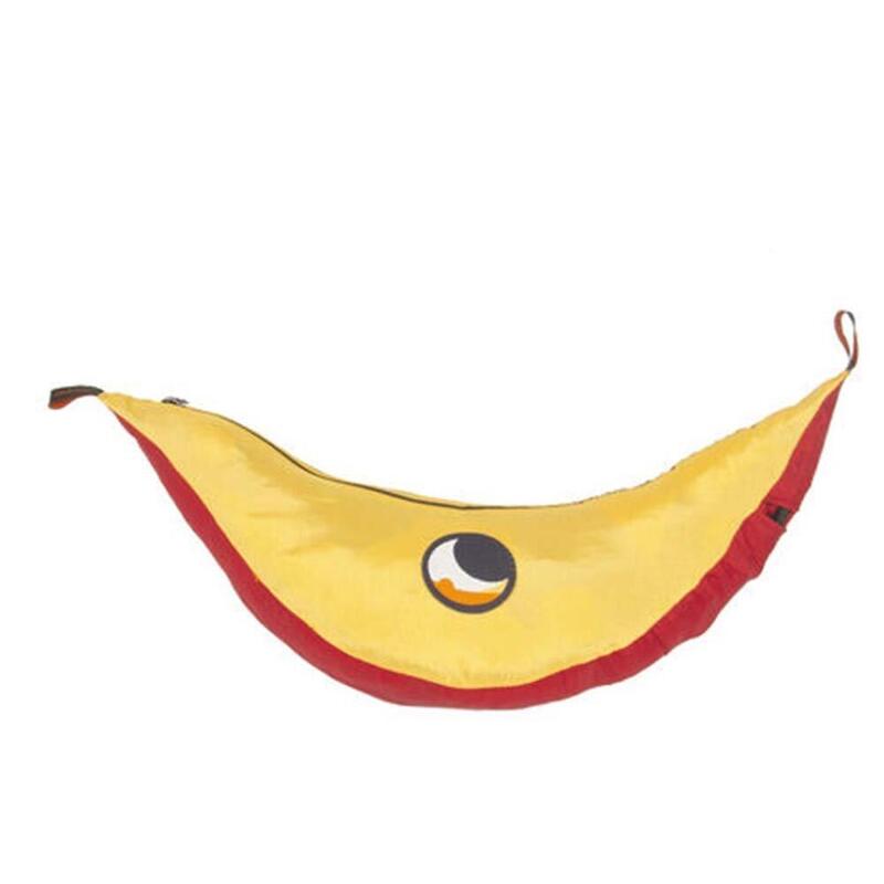 Hamac king size bordeaux/jaune foncé