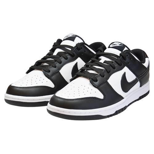 Chaussures Nike Dunk Low Retro Blanc/Noir lifestyle 3/7