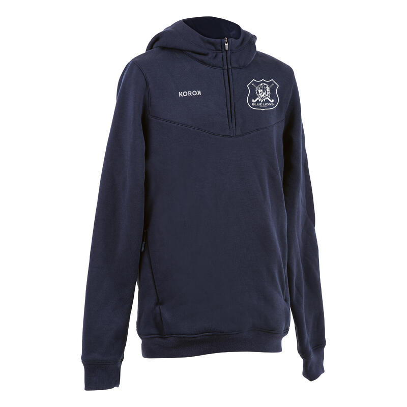 Sweat-shirt de Blue Lions Tervuren marinebleu homme FH500 bleu marine S