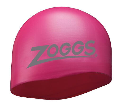 Cuffia da nuoto standard in silicone Zoggs OWS - rosa