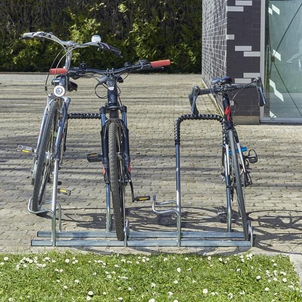 Râtelier MOTTEZ rangement 2 vélos avec gainage