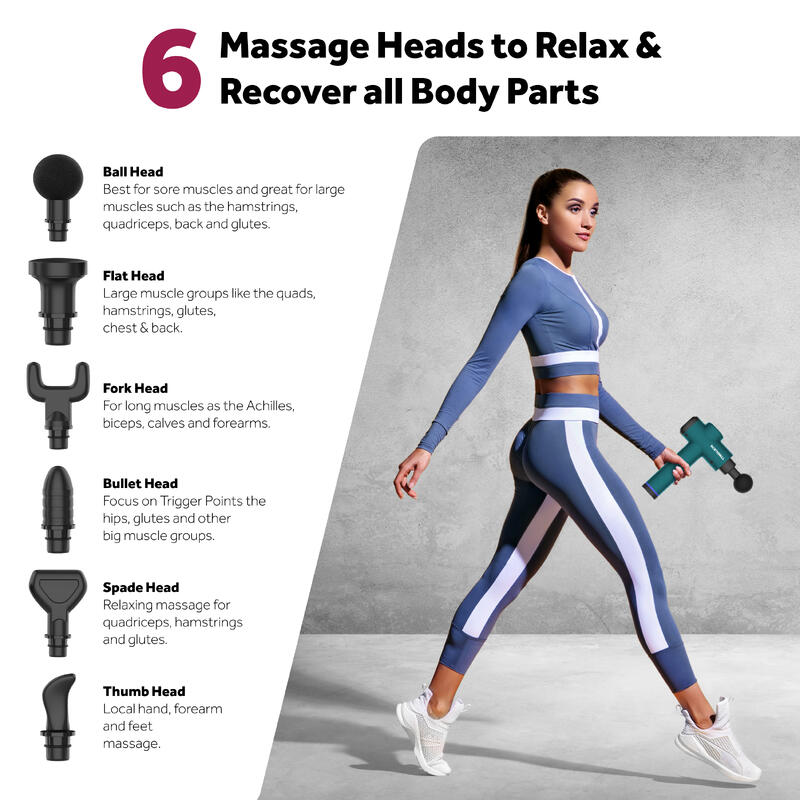 Pistola per massaggio muscolare Northgun Prime - Massage Gun Professionale
