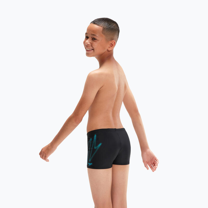 Bokserki kąpielowe dziecięce Speedo Hyper Boom Logo Placement Aquashort