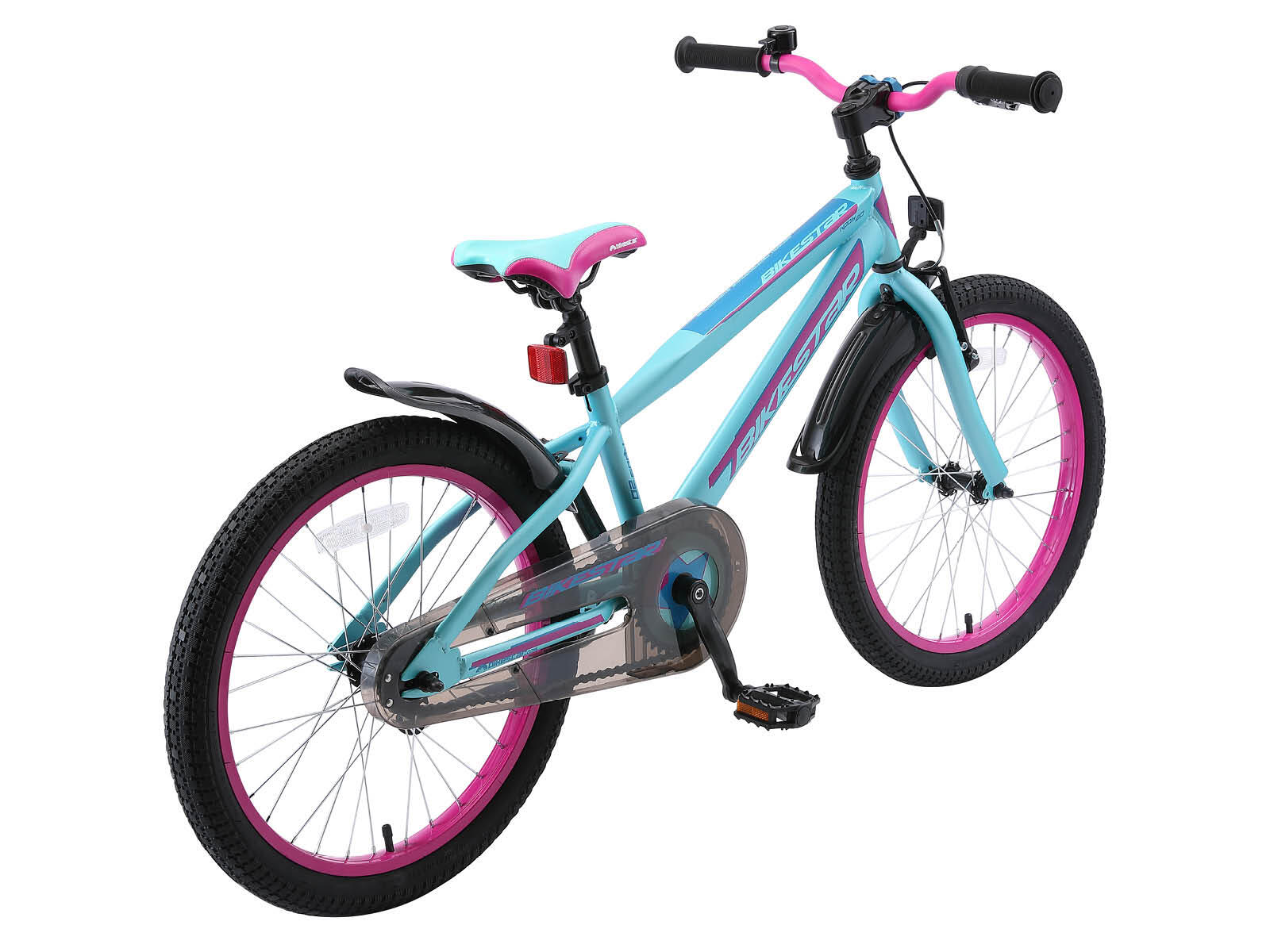 Bikestar kinderfiets Urban Jungle 20 inch paars/turquoise 2/7
