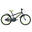 Bikestar kinderfiets Urban Jungle 20 inch zwart/groen