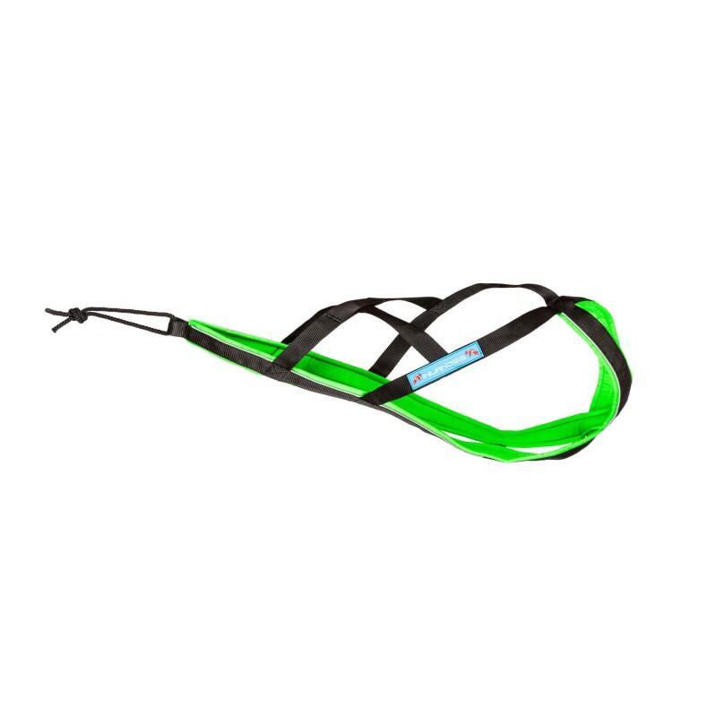 Inlandsis - Harnais X-back Canicross Polar Quest – Inlandsis - Harnais Pour Chien - Noir|vert - L/xl/2xl - Decathlon