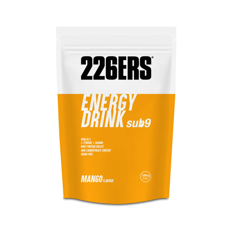 Bebida energética SUB9 ENERGY DRINK - 1KG Sabor a Manga - 226ERS Exclusivo Online                   2 cores disponíveis
 48,00€  Preço por quantidade 48,00€kg 226ERS Bebida energética SUB9 ENERGY DRINK - 1KG Sabor a Manga - 226ERSVendido e expedido por: 226ERS SPORT THINGS, S.L.    