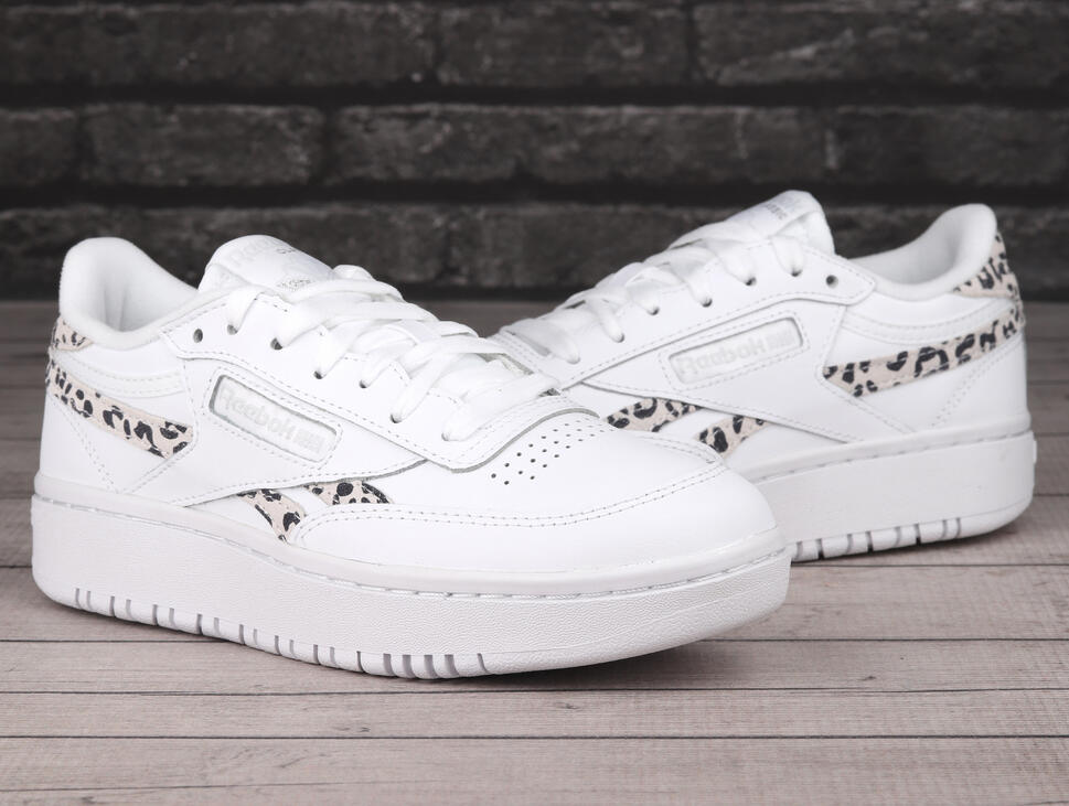 Buty damskie sportowe do chodzenia Reebok CLUB C DOUBLE REVENGE