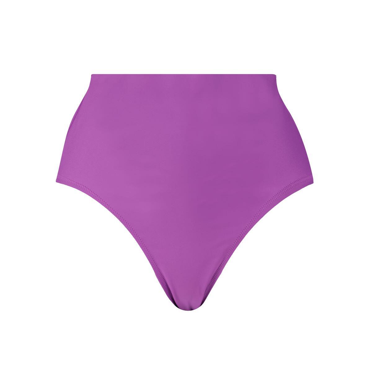 Bas de maillot taille haute Violet 4/5