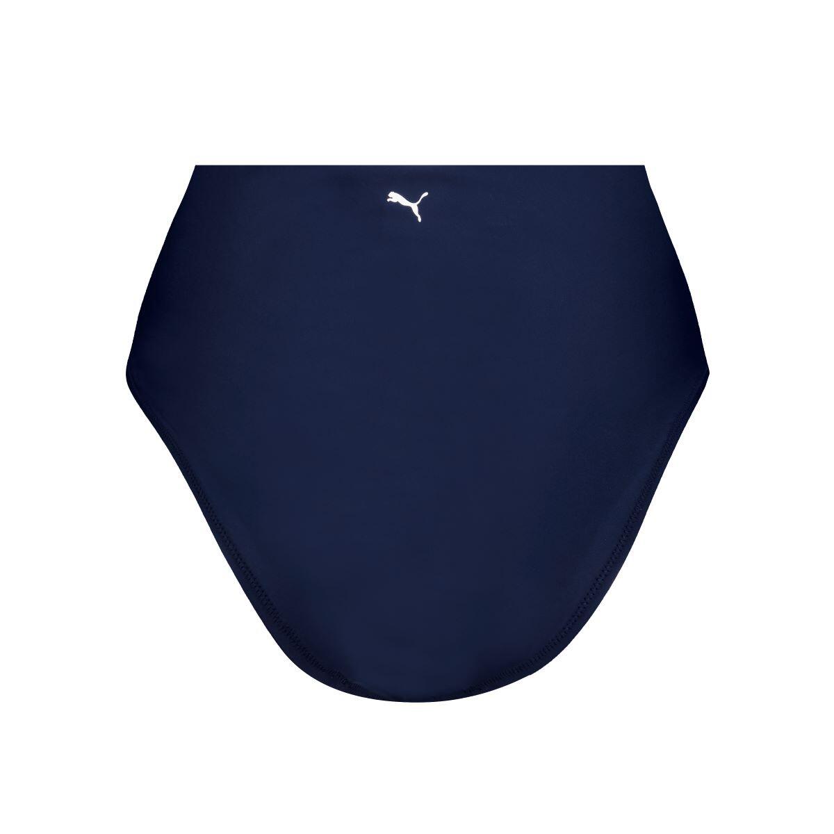 Bas de maillot taille haute Bleu Marine 5/5