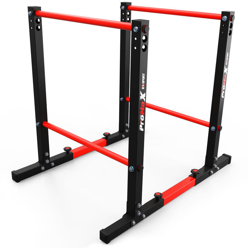 Barre à Dips VEVOR – Barres Parallèles Réglables, Charge Max 200 Kg – Fitness Maison