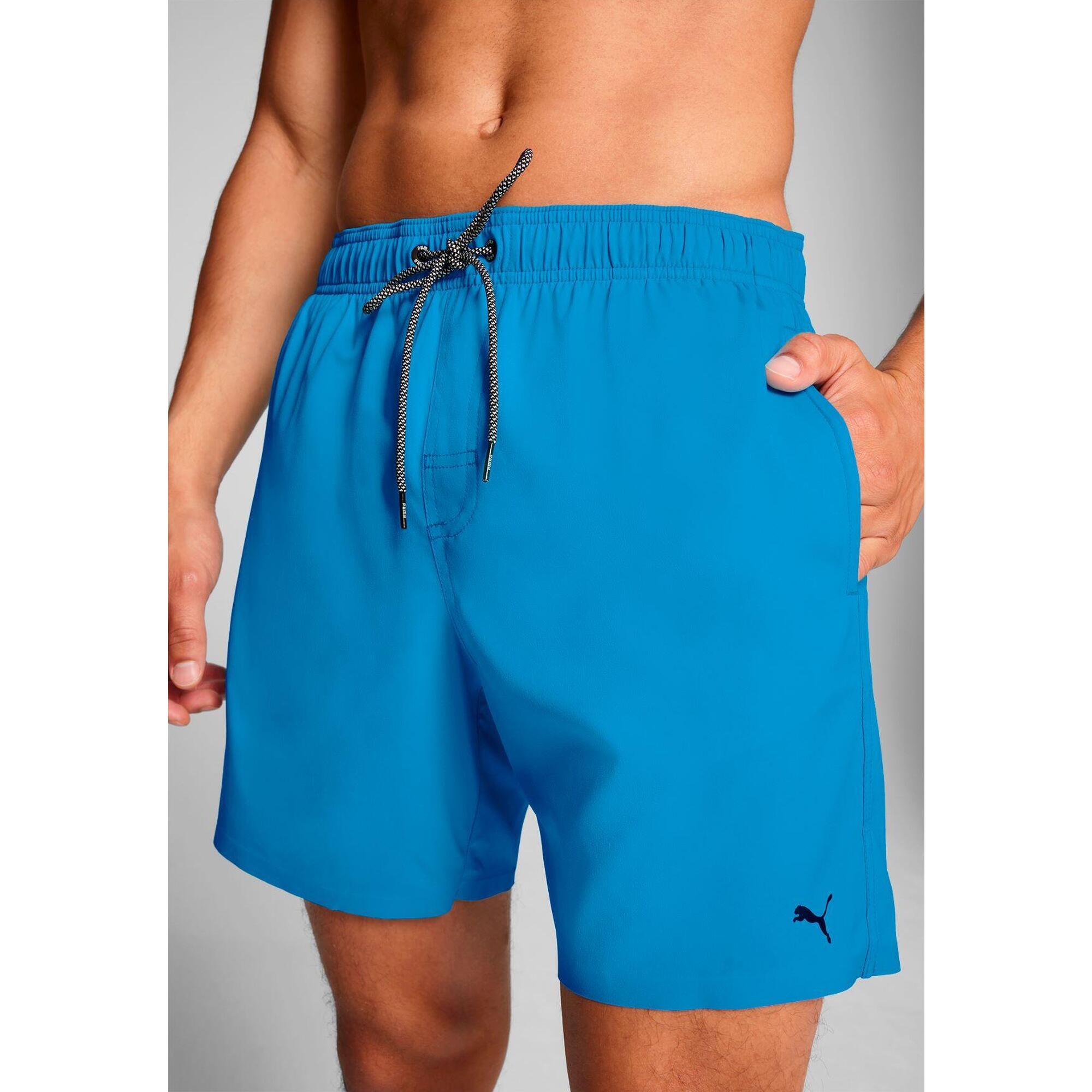 Puma - Maillot De Bain Hommes Medium Long Speed Blue - Maillot De Bain 1 Pièce - Bleu - Petit - Decathlon