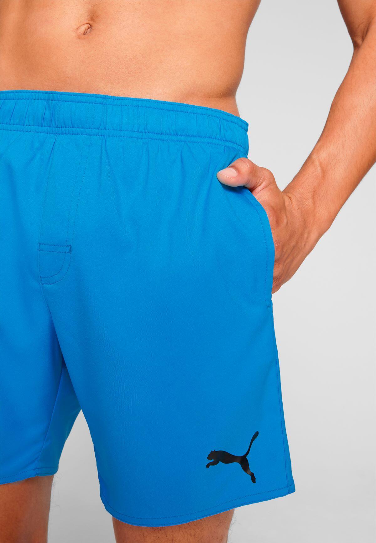 Maillot de bain homme short moyen speed blue 3/6