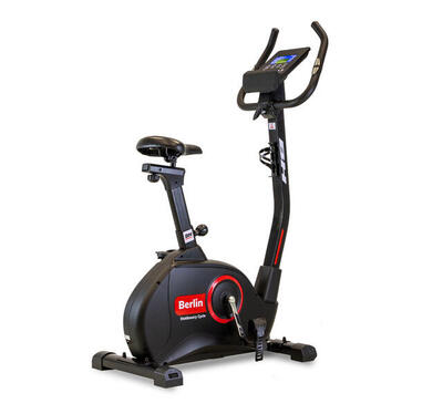 Hometrainer - cardio versterkte structuur - berlin sc100 zwart