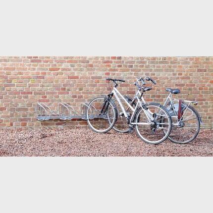 Range 4 vélos mural à 45°