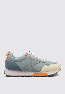 Sneakers munich model next kleur groen
