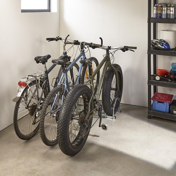 Râtelier 3 vélos sur 2 niveaux "Fat Bike" 4/5