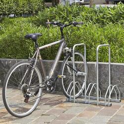 Râtelier 3 vélos avec 2 arceaux pour antivol