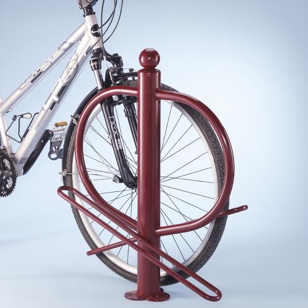 Mottez - Poteau Range 2 Vélos Carthagène - Arceau De Stationnement Vélo - Vert - 2 Places - Decathlon