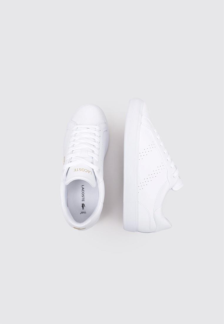 Chaussures Deportivas Mujer Lacoste POWERCOURT 2.0 124 1 SFA Blanc 5/5