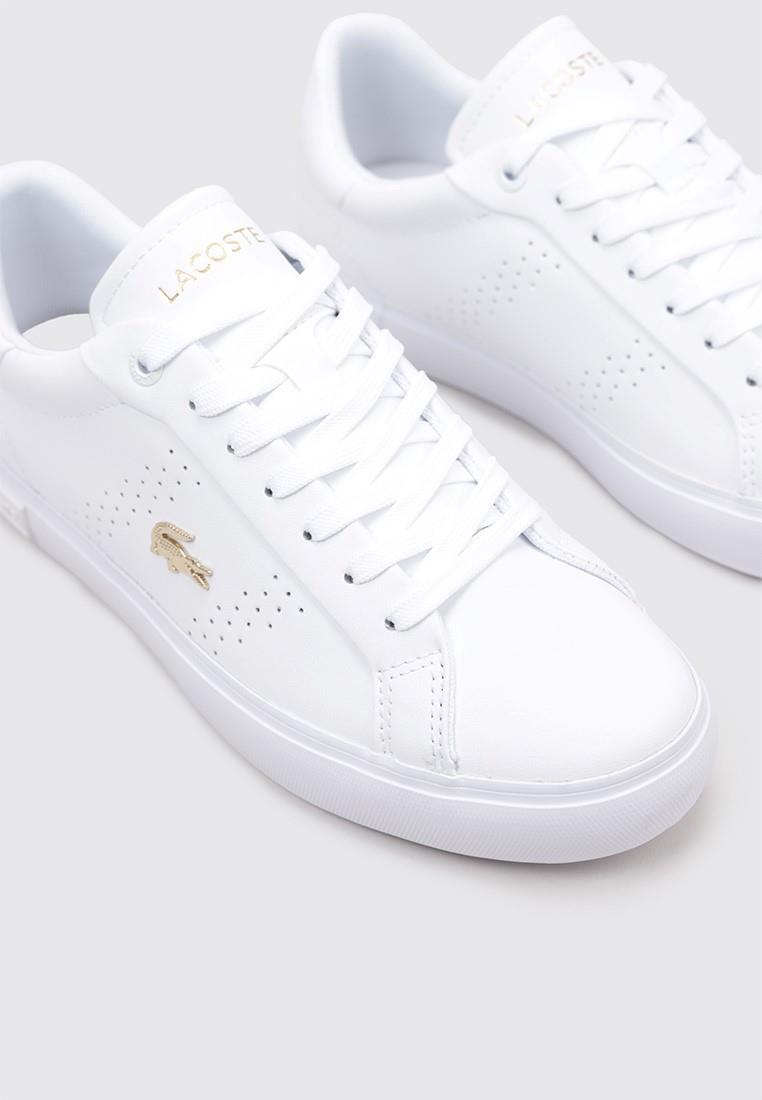 Chaussures Deportivas Mujer Lacoste POWERCOURT 2.0 124 1 SFA Blanc 3/5