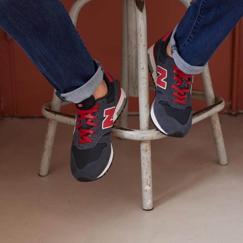 Lacets élastiques larges baskets/sneakers - silicone - rouge