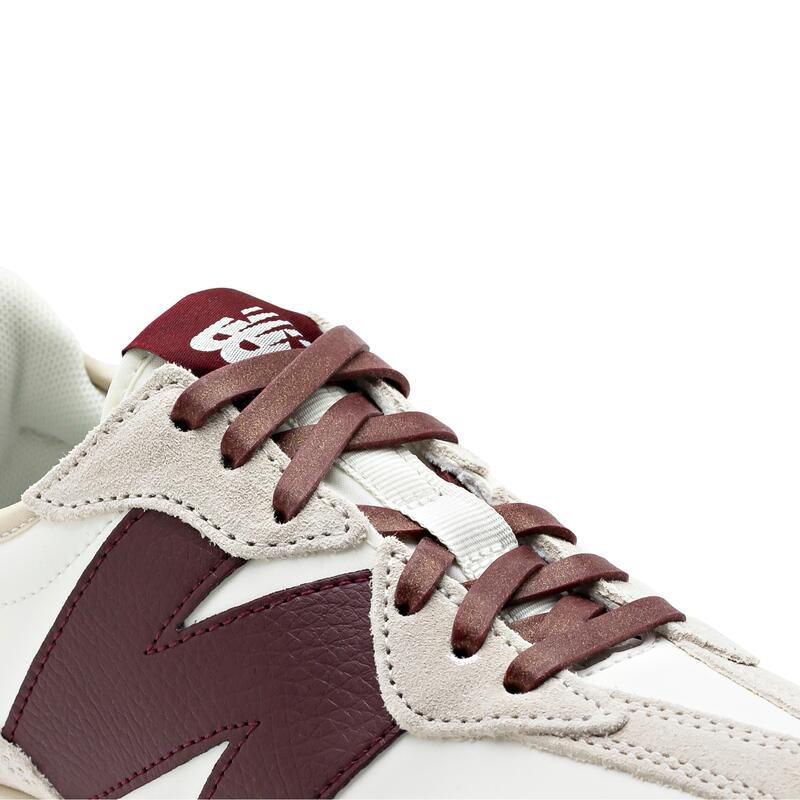 Lacets élastiques larges baskets/sneakers - silicone - bordeaux