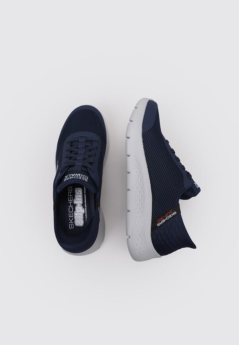 Running shoes Male Skechers Slipins: Go Walk Flex Hands Up Blue 5/7