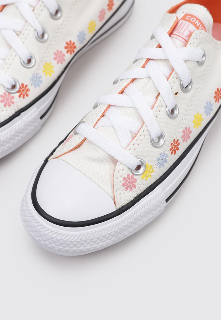 Chaussures Converse Chuck Taylor All Star Florales Blanches 3/5