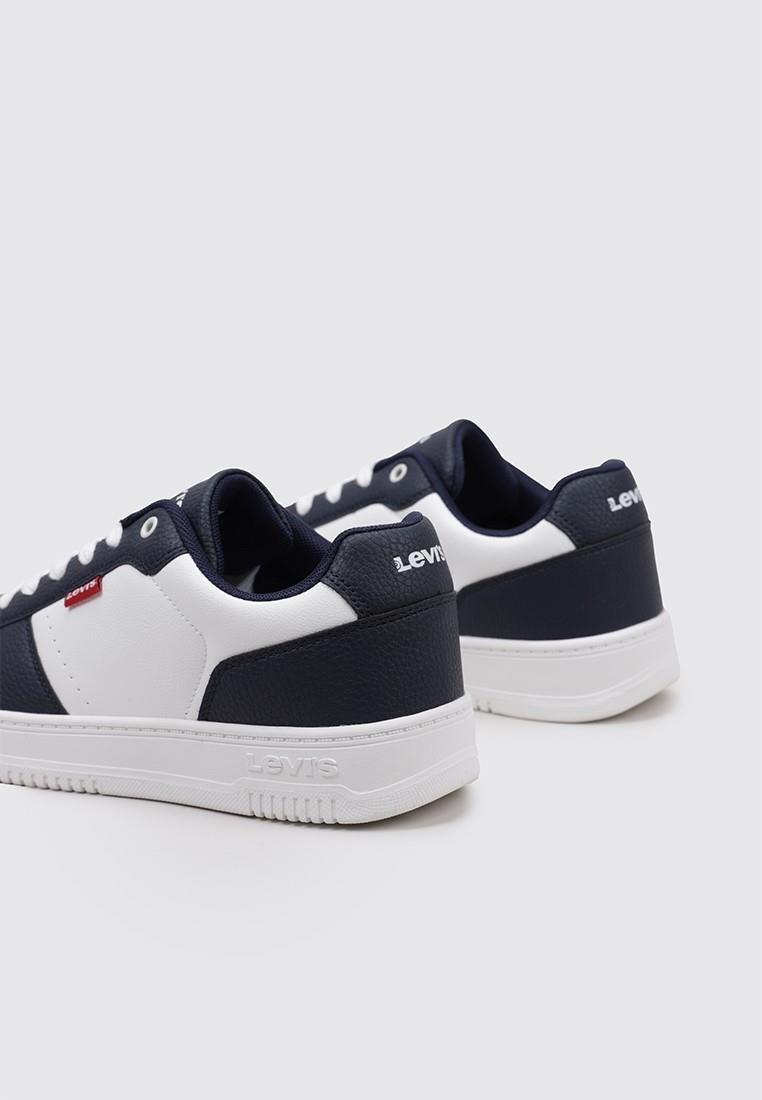 Chaussures Deportivas Hombre Levis DRIVE - NAVY BLUE Blanc 4/5