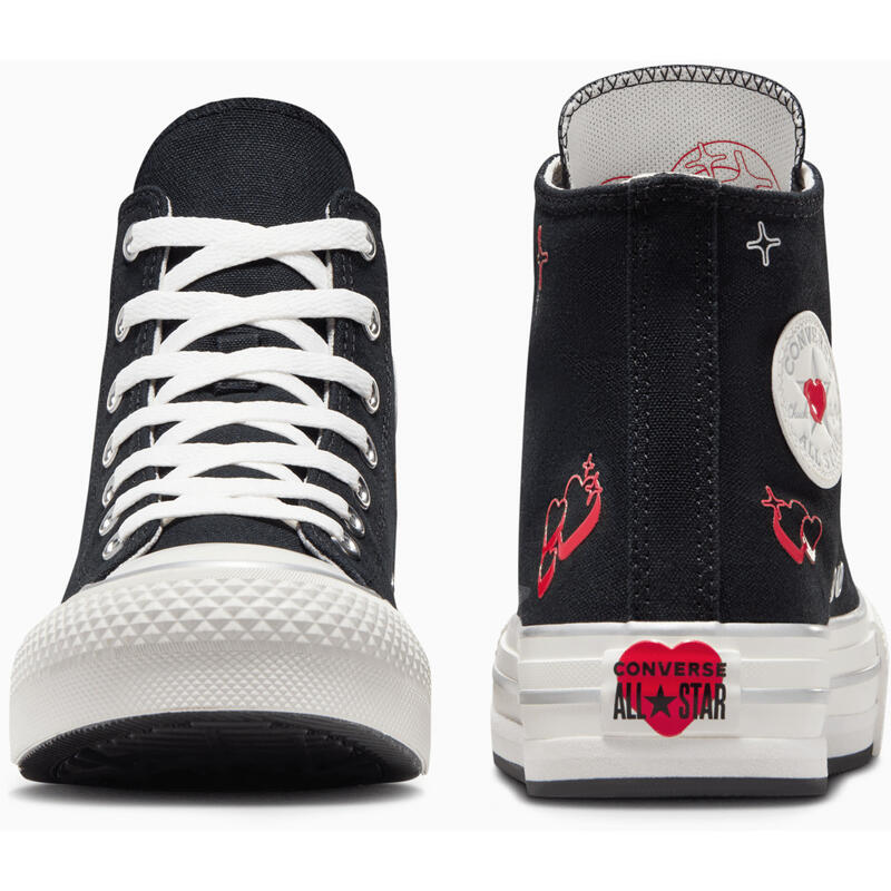 Zapatillas Converse Chuck Taylor All Star Eva Lift, Negro, Mujer