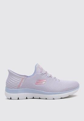 Zapatillas Deportivas Mujer Skechers SUMMITS SLIP-INS Morado
