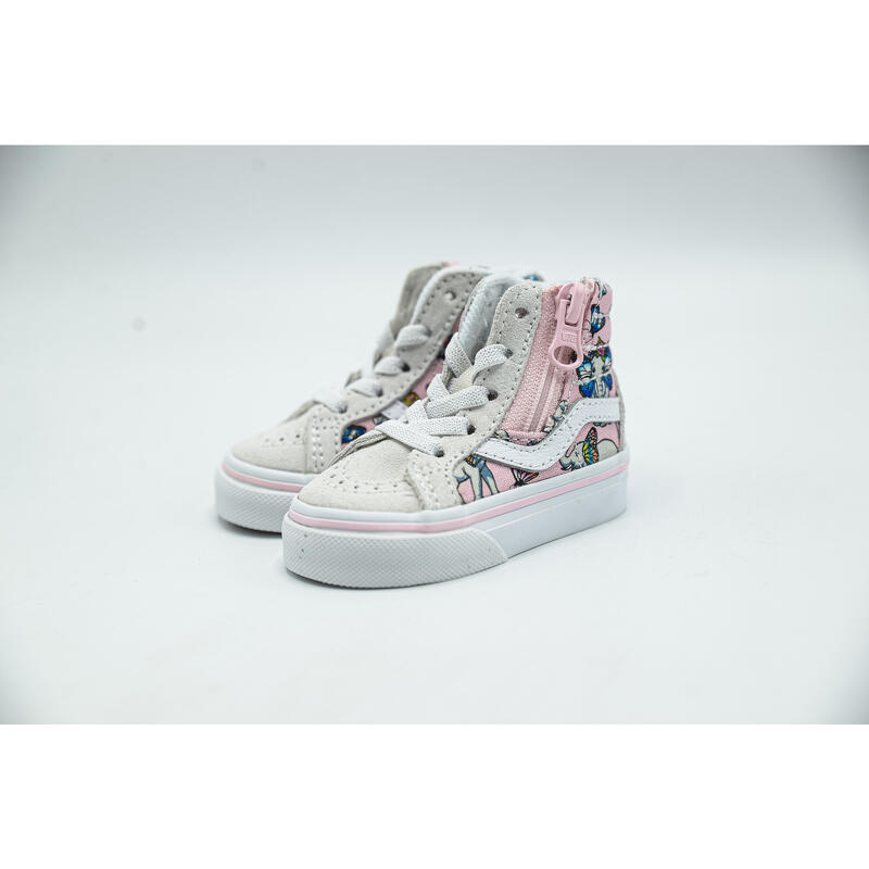 Baskets Vans Sk8-Hi Reissue Side Zip, Rose, Enfants