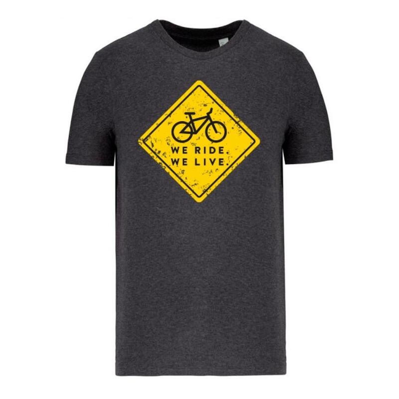 Camiseta Ciclismo Hombre Down Under Stelvelo Manga Corta Gris