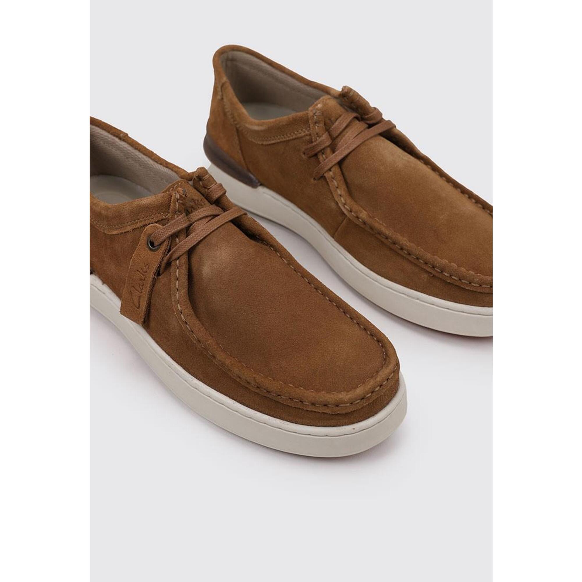 Zapatillas Deportivas Hombre Clarks CourtLiteWally Camel