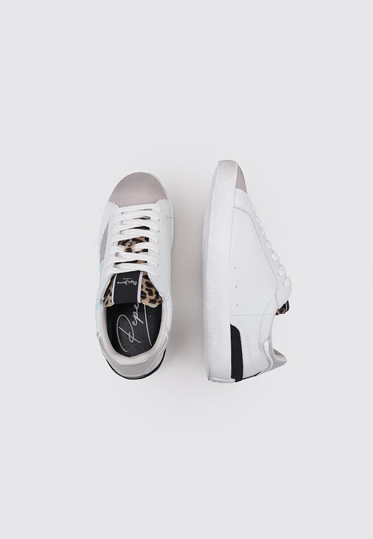 Chaussures Deportivas Mujer Pepe Jeans LANE SHINE W Bleu 5/5